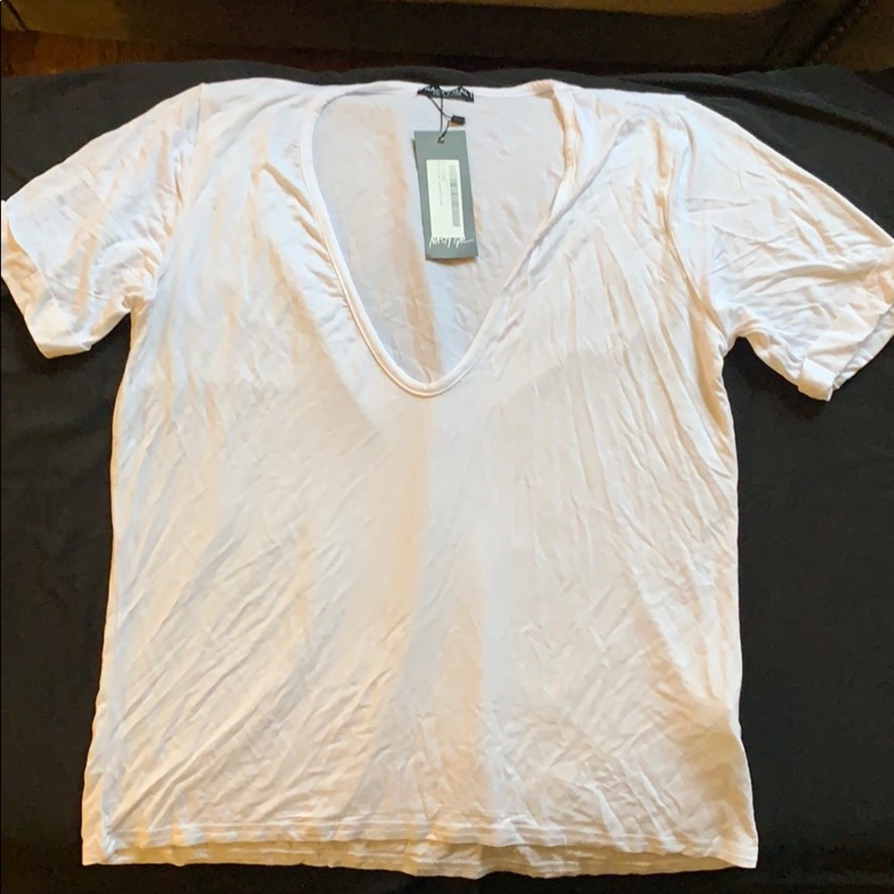 Nasty Gal Scoop Tee